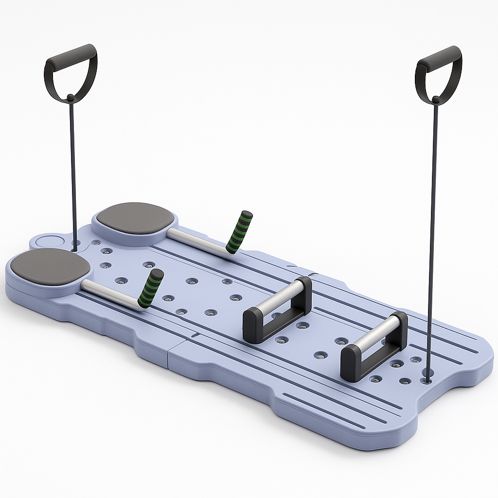 Front view of the ab wheel showing dual core and foam grip