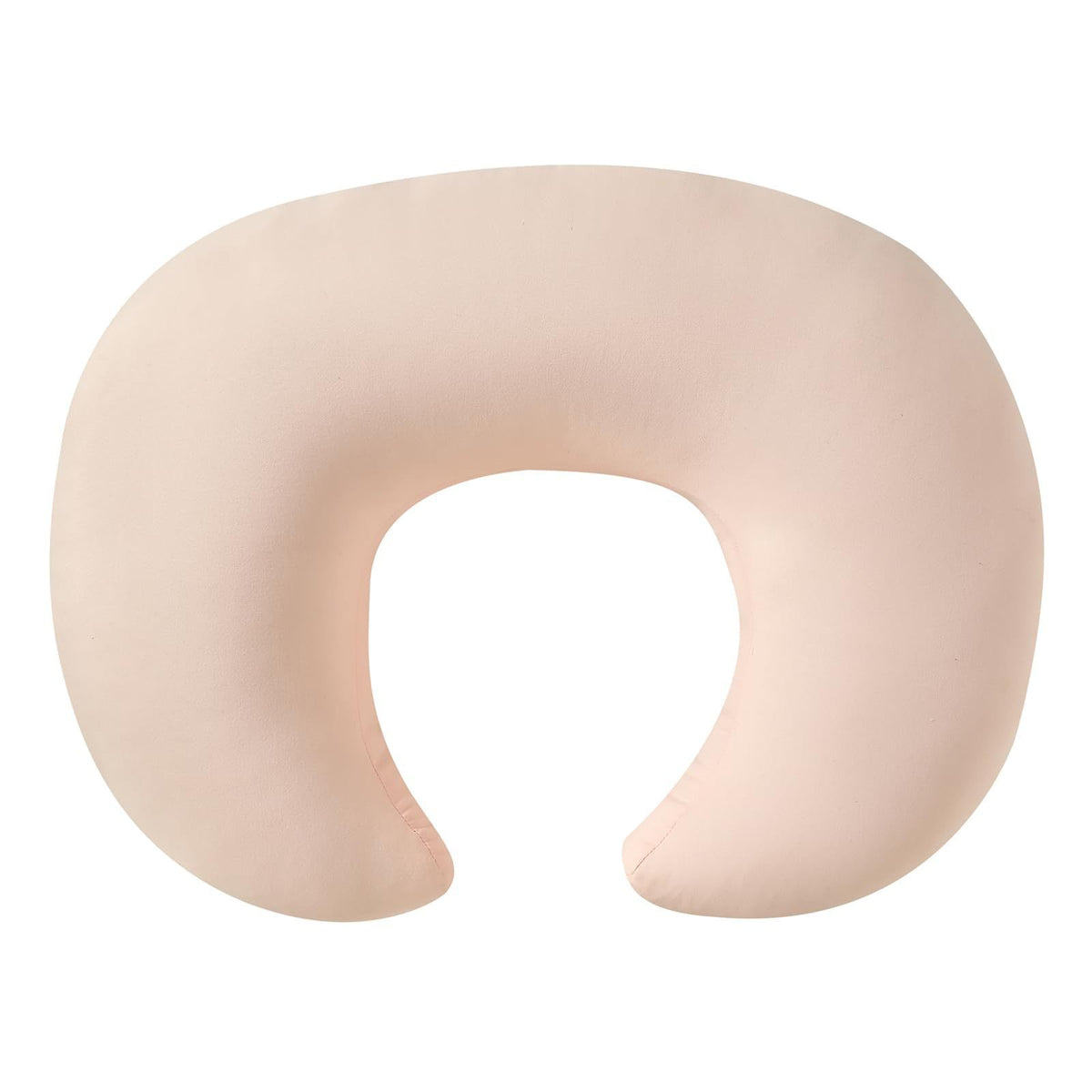 Light peach solid U-shaped pillowcase, option Light Peach Pillowcase