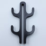 Black four-hook