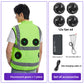 Men's Summer Cooling Fan Vest Reflective Work Vest