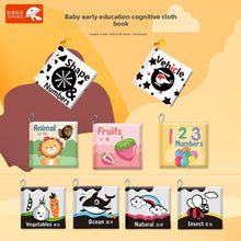 Baby Cloth Book Early Education Sensory Toy Baby Toys