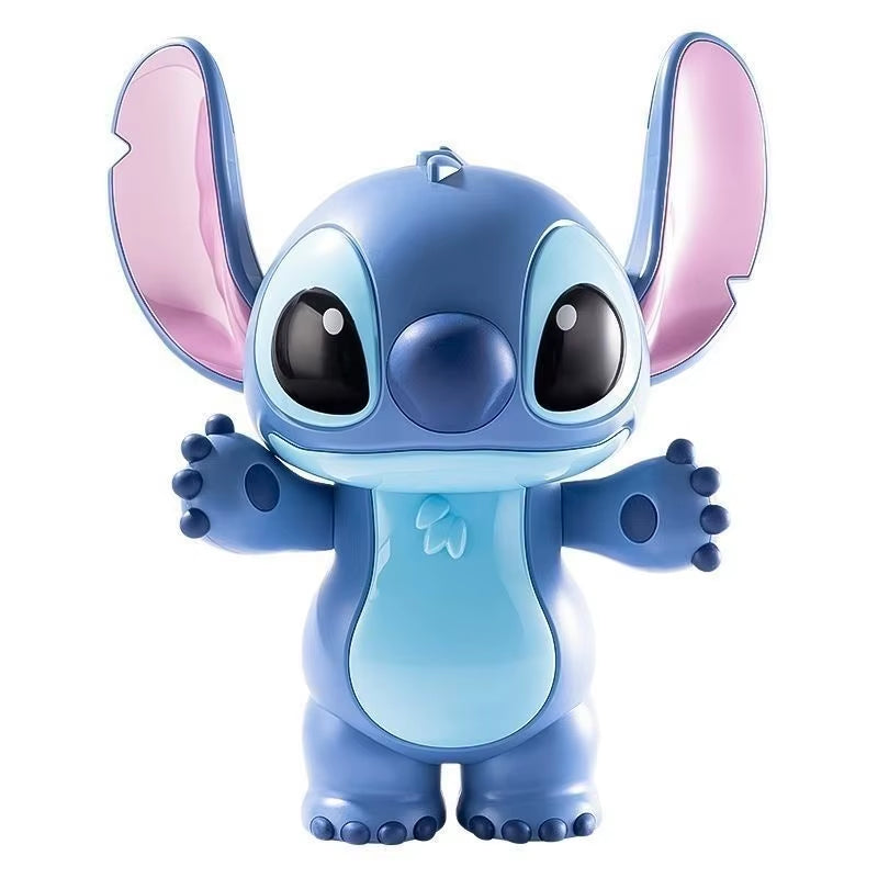 Stitch Large Desktop Ornament with Sound Function Electric Piggy Bank Soft Children'S Gift Hand-Made Inspired Action Figure