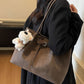 Suede Tote