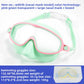 Children's Swimming Goggles with Nose Cover and Anti-Fog Lenses