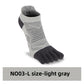 Five-toe socks, ankle socks