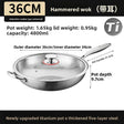 Wok 36cm With Lid
