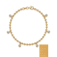 Back of the bracelet showing polished interior of each link