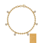 Back of the bracelet showing polished interior of each link