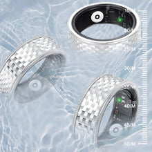 Silver-Tone Smart Ring