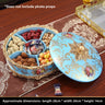 Five-compartmentbowlfor driedfruits blue