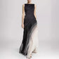 Layered organza dress set in a modern interior styled scene