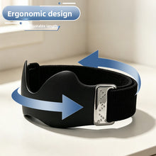 Adjustable Silicone Knee Strap with Cushion Pad