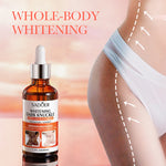 Sadoer niacinamide and vitamin C serum in a 50ml amber glass dropper bottle