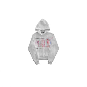 Art Graffiti Hoodie | side profile angle shot