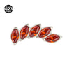Silver red / 1.2*10mm