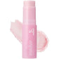 Pink collagen balm skincare product, showing the pink stick beside its box