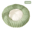 Striped Rabbit Fur Apple Green