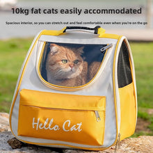 Ventilated Cat Carrier Backpack with Clear Window