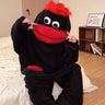 Black Big Mouth Romper / 140 (130-140cm)