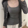 Tencel Cardigan Gray