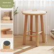 Round Leg Light Wood 30�30x45cm