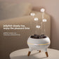 Side angle of the white Multifunctional Aroma ultrasonic aroma diffuser