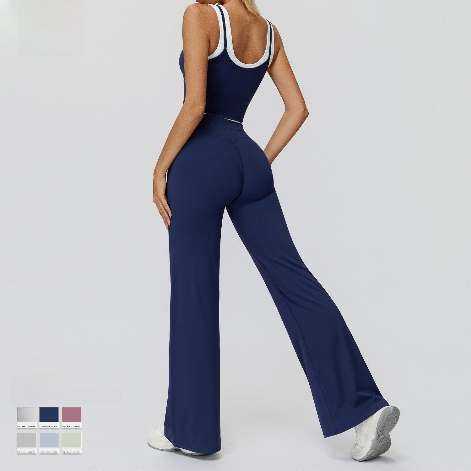 Nude-Feel Seamless Yoga Set, fabric texture closeup