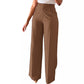 High Waist Straight Leg