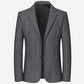 Plaid suit jacket