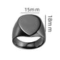 Stainless steel ring jewelry