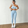 Light blue set with white trim