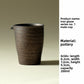 Iron Glaze Ceramic Tea