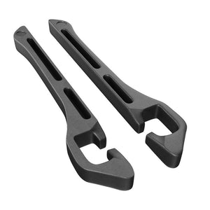 Car seat gap filler with storage box shown beside a seat