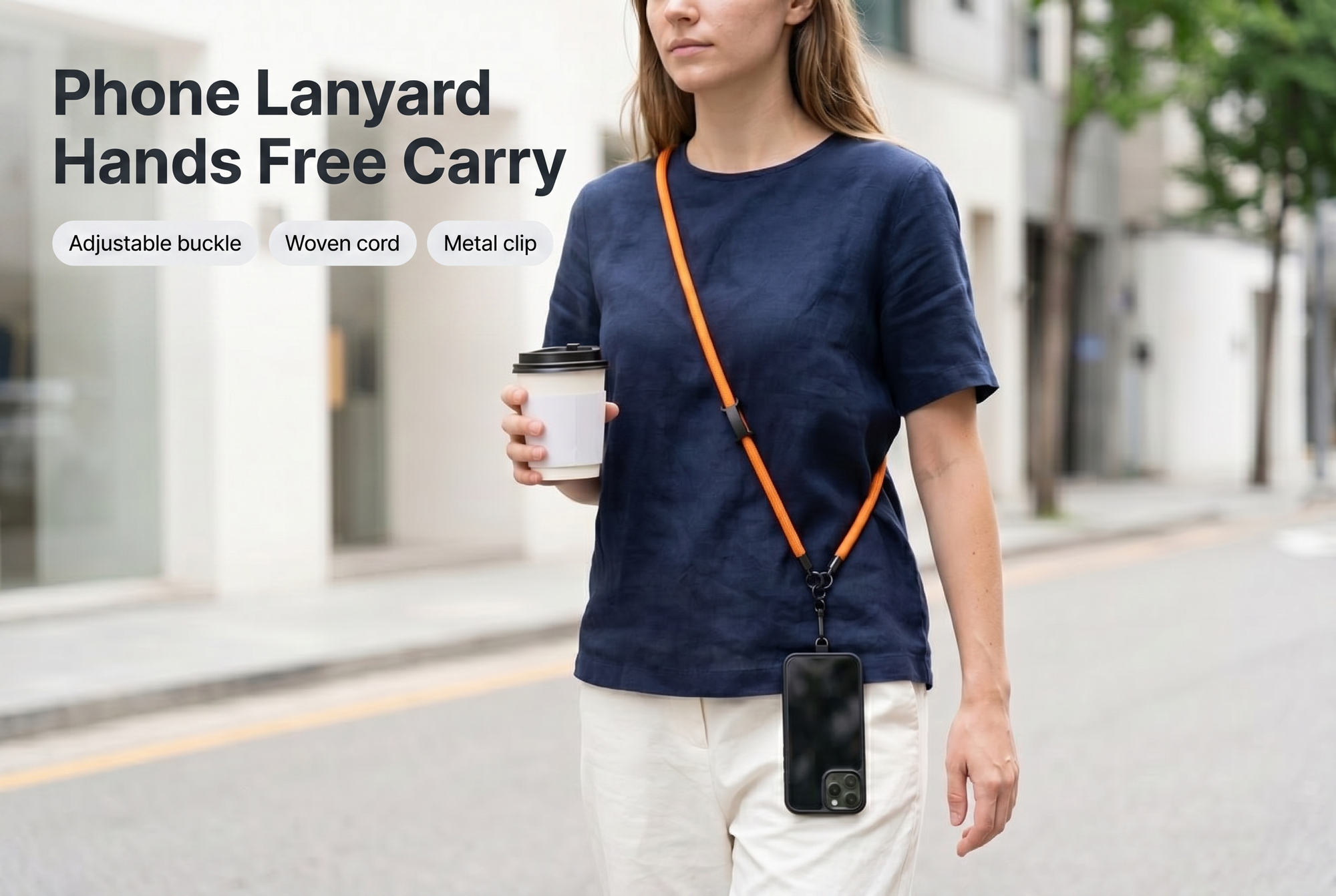 adjustable-phone-lanyard-with-metal-buckle after solution lifestyle