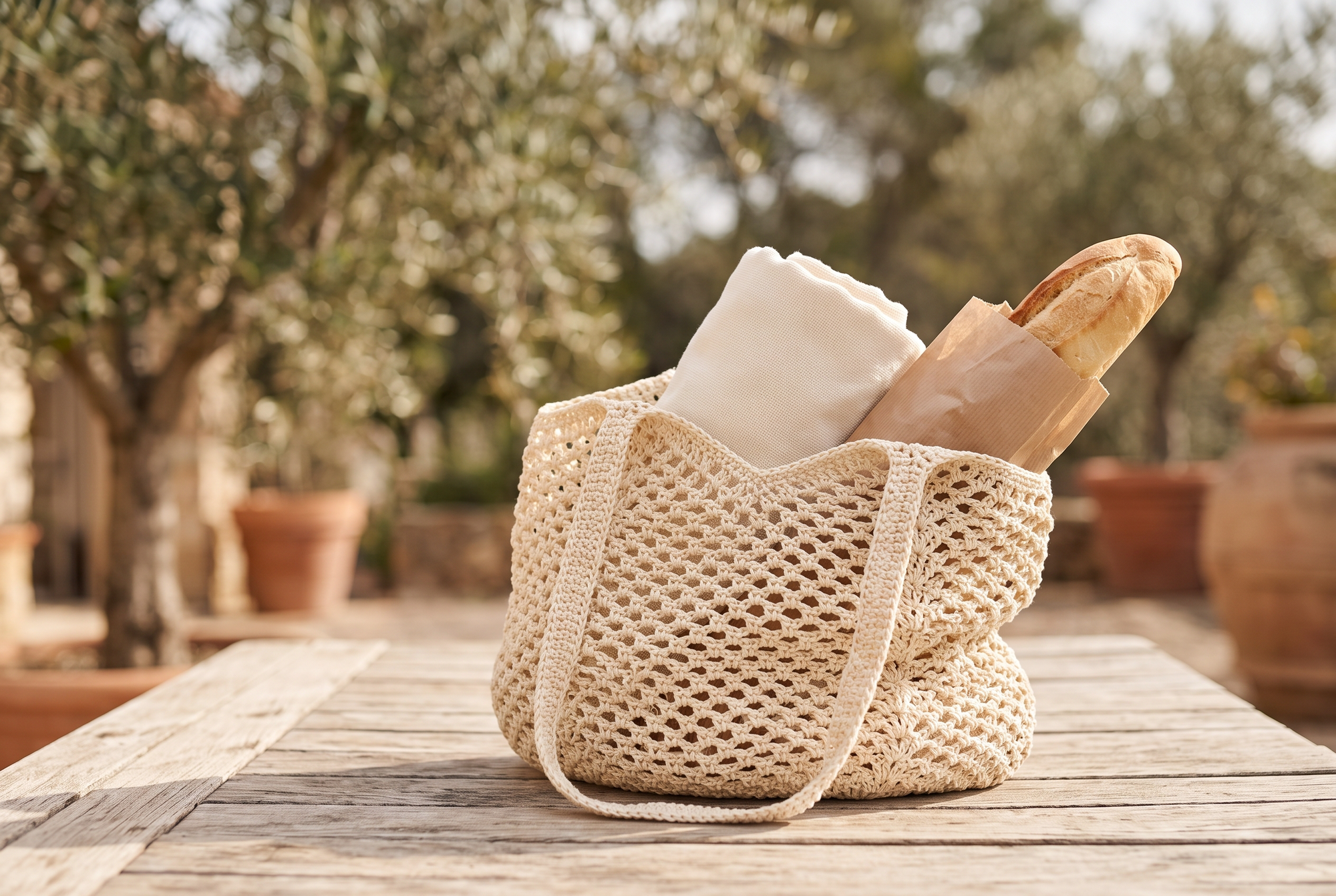 cotton-thread-handmade-crochet-tote-bag-everyday-bag-for-busy-day-simple-errand-daily after solution lifestyle