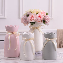 Modern Flower Vase with Marble