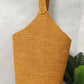 Handmade Women's Summer Shoulder Bag | scale reference with hand
