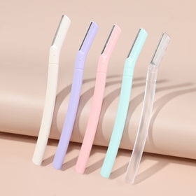 Women's Eyebrow Razor with Rounded Blade Tips and Protective Cap, 15.2 cm