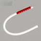 Rechargeable silicone LED work light shown with its handle and light strip