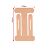 Skin color elbow pads single piece