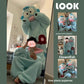 Cartoon Fish Monster One-Piece Pajamas