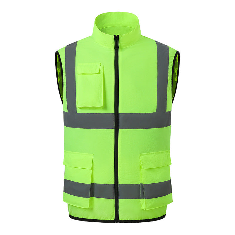 Cooling Fan Vest Work Safety Vest Reflective