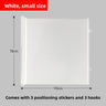 Small White 78x110cm