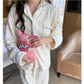 Coral fleece padded pajamas