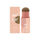 Four brown shades of the hairline and root cover powder lined up together