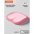 Double pink color-cushion
