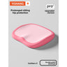 Double pink color-cushion