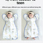 Baby Swaddle Sleeping Bag | close up material texture
