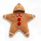 Gingerbread Man Button knitted star baby sleeping bag with hood and two shoulder buttons, 80 cm option