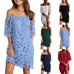 Soft draped women's casual dress shown styled in a relaxed daytime setting